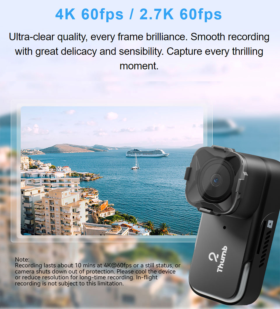 Drone Camera 4K - الإصدار الجديد من كاميرا RunCam Thumb