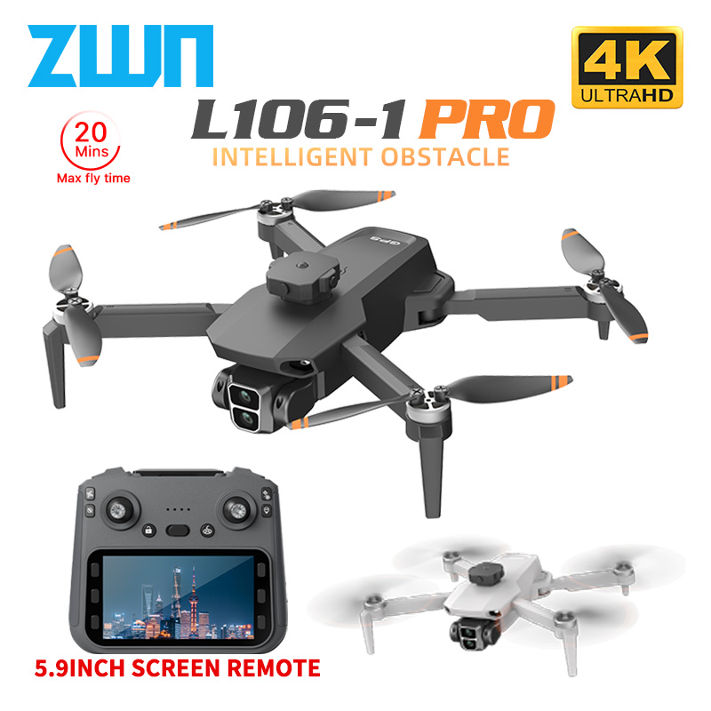 Drone Camera 4K - L106-1PRO GPS طائرة بدون طيار احترافية