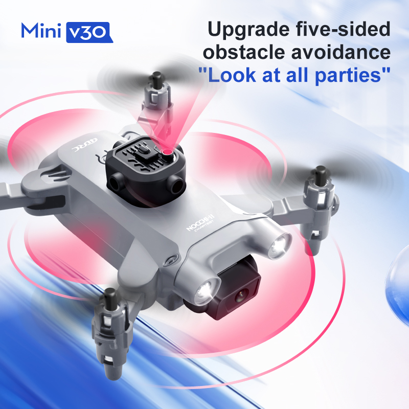 طائرة بدون طيار صغيرة V30 WiFi - مراجعة Drone Camera 4K وسعره