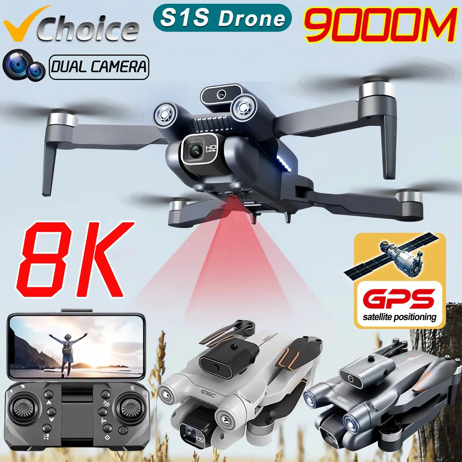 طائرة بدون طيار احترافية بدون  - مراجعة Drone Camera Mount وسعره
