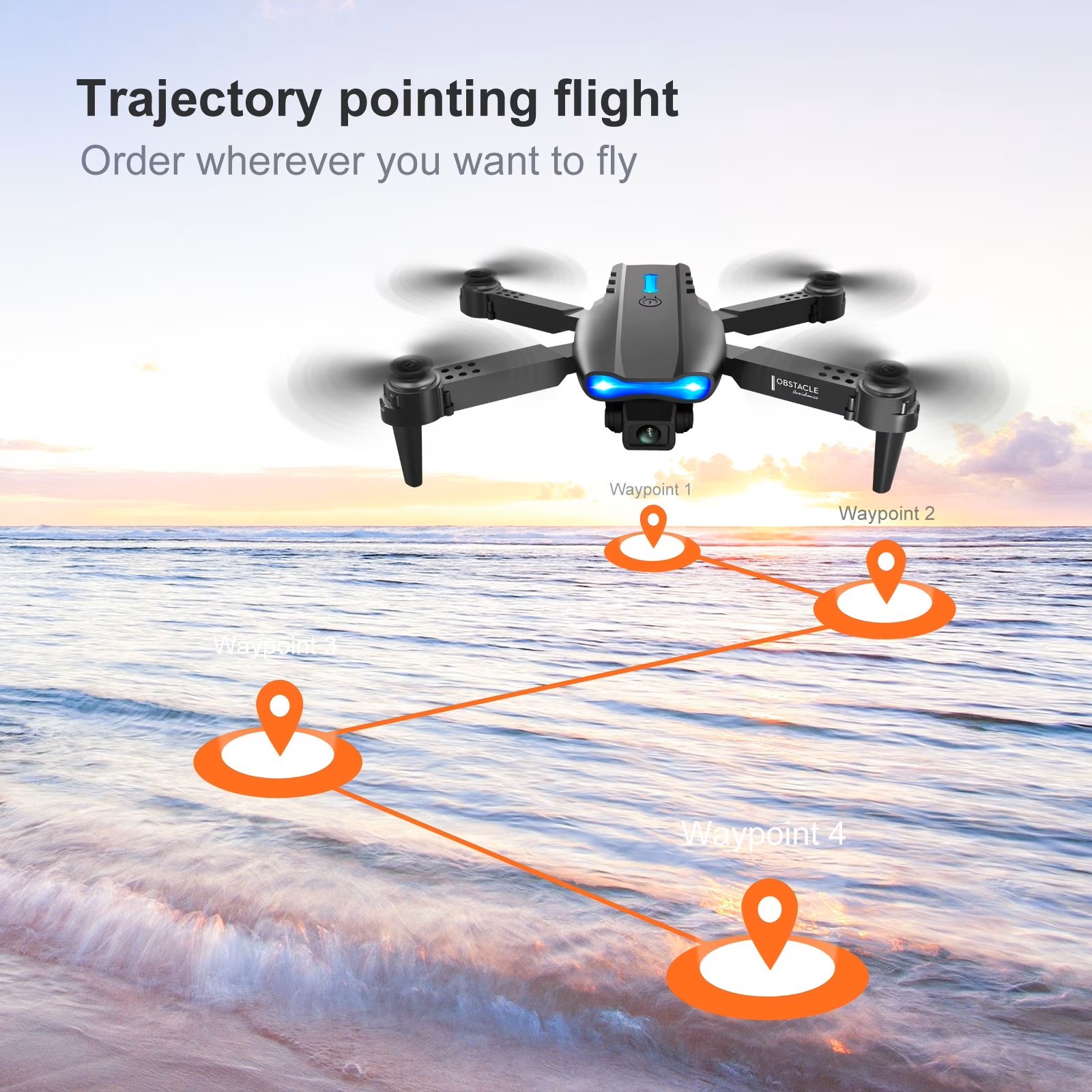 طائرة بدون طيار E88PRO MAX الق - مراجعة Drone Camera 4K وسعره