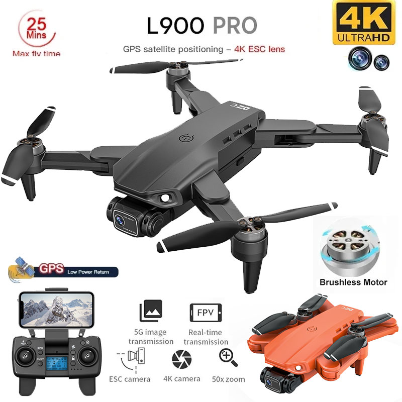 طائرة بدون طيار رباعية المراوح - مراجعة Drone Camera 4K وسعره