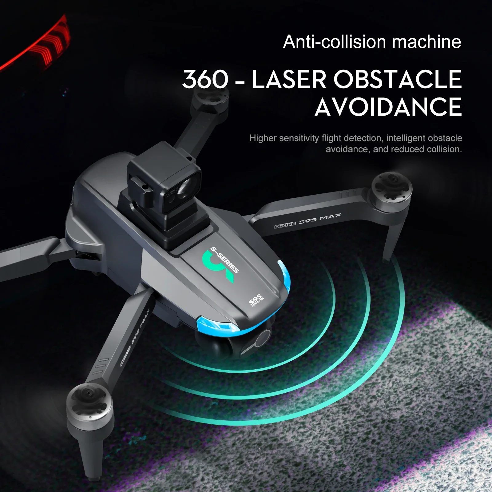 جديد S9S ماكس طائرة صغيرة بدون - مراجعة Drone Camera 4K وسعره