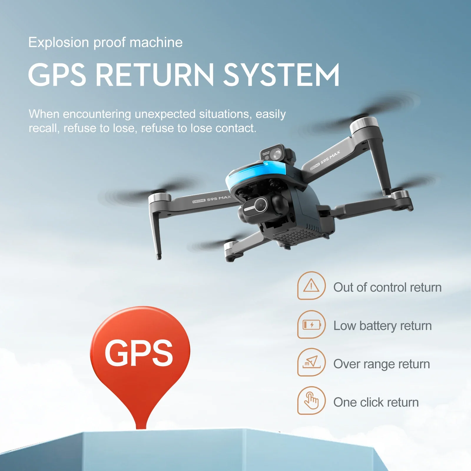 جديد S9S ماكس طائرة صغيرة بدون - مراجعة Drone Camera 4K وسعره
