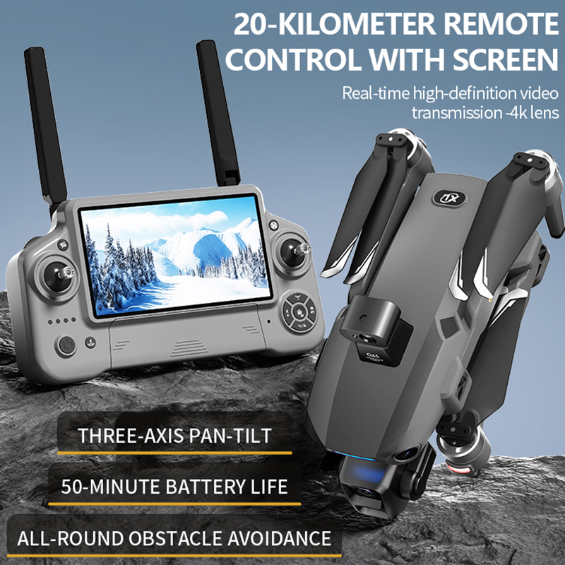 طائرة بدون طيار جديدة لعام 202 - مراجعة Drone Camera 4K وسعره