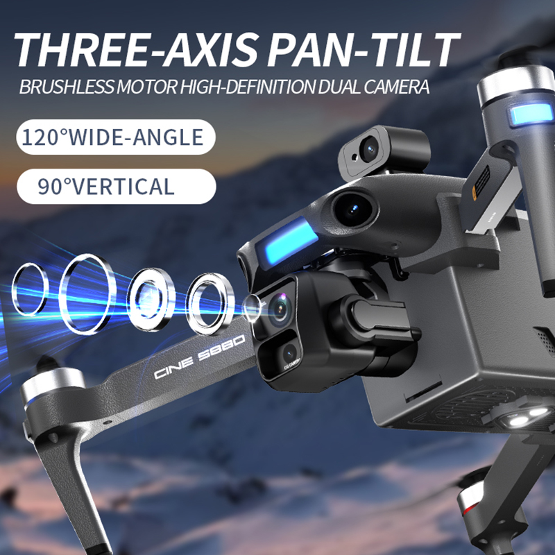 طائرة بدون طيار جديدة لعام 202 - مراجعة Drone Camera 4K وسعره