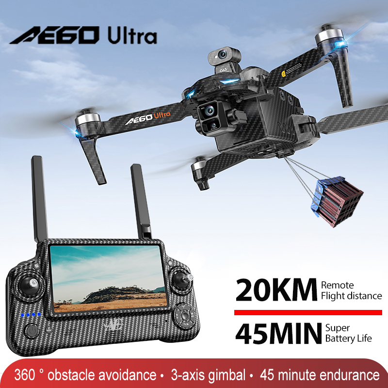 AE60 نظام تحديد المواقع بدون ط - مراجعة Drone Camera 4K وسعره