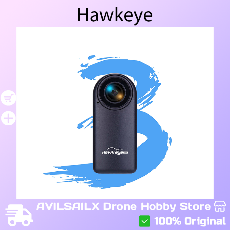 كاميرا هوك آي ثمب 3 4K صغيرة ا - مراجعة Drone Camera Vlog وسعره