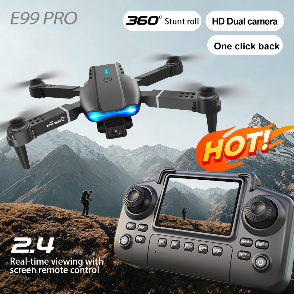 طائرة بدون طيار مزودة بعدستين  - مراجعة Drone Camera Mount وسعره