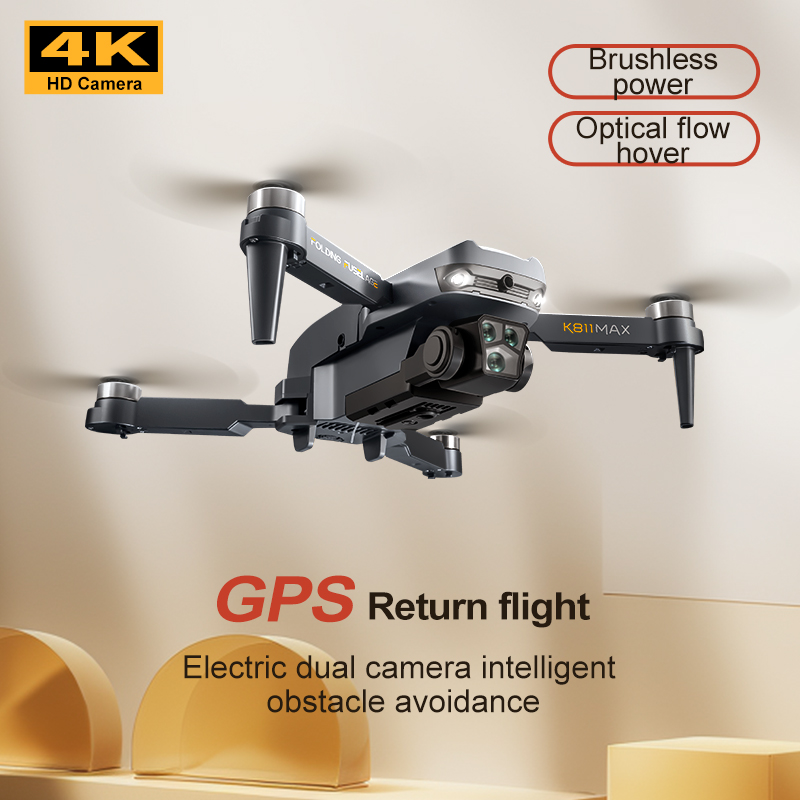 طائرة بدون طيار K811MAX Quadco - مراجعة Drone Camera 4K وسعره